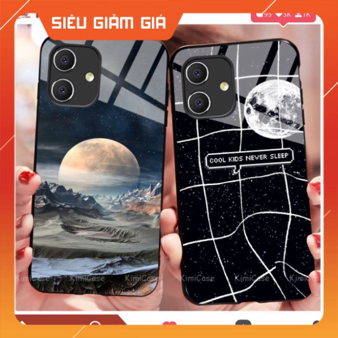 Ốp Samsung Galaxy A03, A04, A04e lưng kính cường lực galaxy .