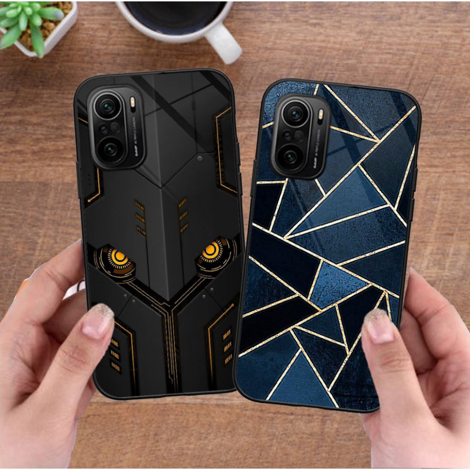 Ốp lưng kính cường lực Xiaomi Redmi K40 / Redmi K40 Pro / K40 Gaming bộ hình gaming 6D. Ốp tráng gươ