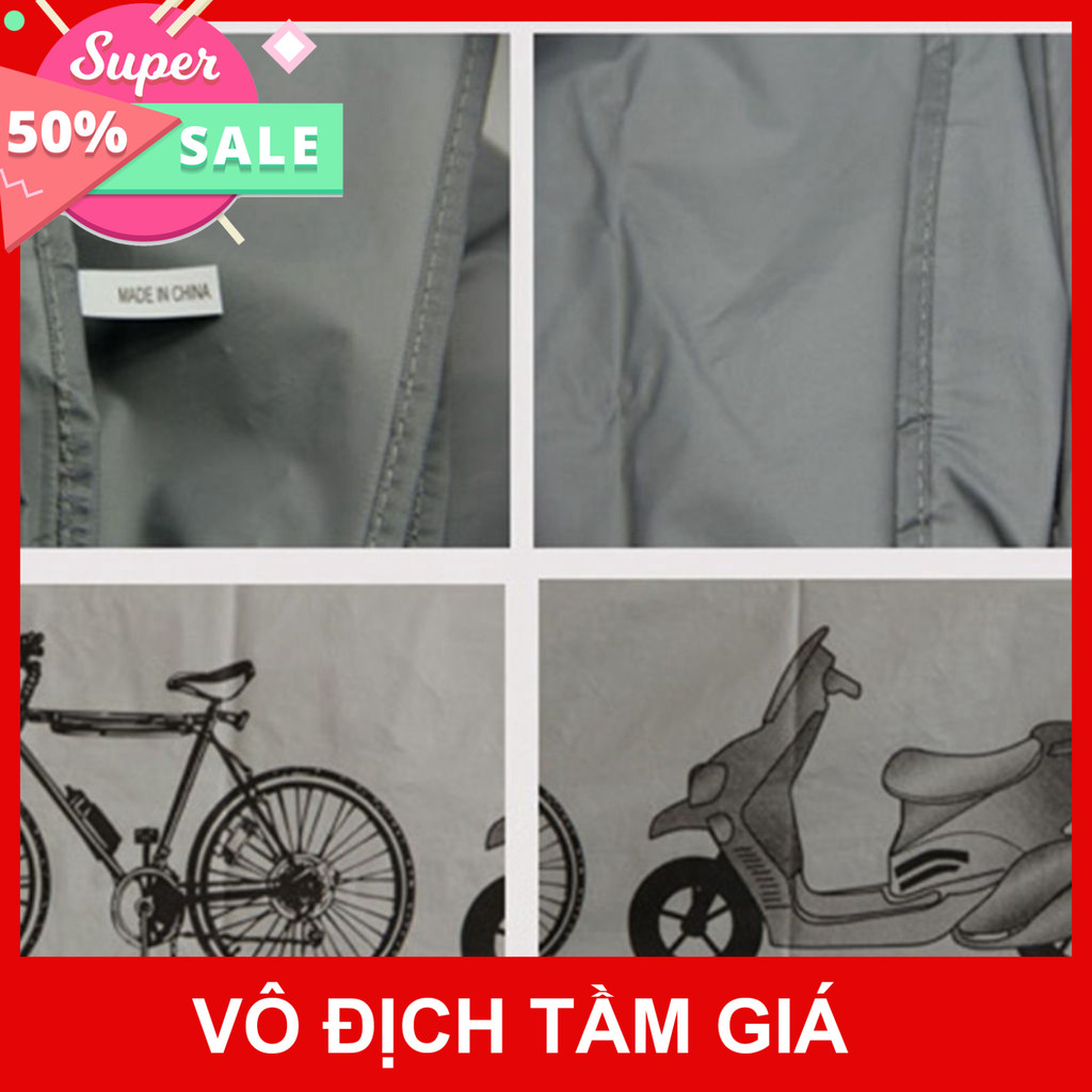 Bạt trùm phủ xe máy xe đạp điện che nắng mưa bụi bẩn