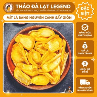 MÍT LÁ BÀNG NGUYÊN CÁNH SẤY GIÒN RỤM VNXK, DẬY MÙI MÍT CHÍN, GIÒN TAN, XỐP MỊN, NGỌT TỰ NHIÊN  - THẢO ĐÀ LẠT LEGEND