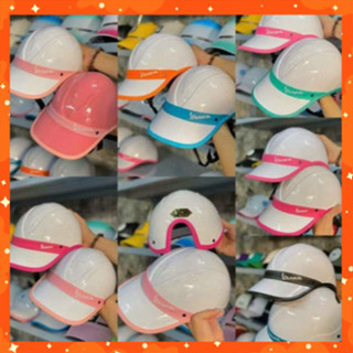 Nón bảo hiểm lưỡi trai Vespa cao cấp Mũ bảo hiểm nón kết cá tính và sang trọng dành cho cả nam và nữ