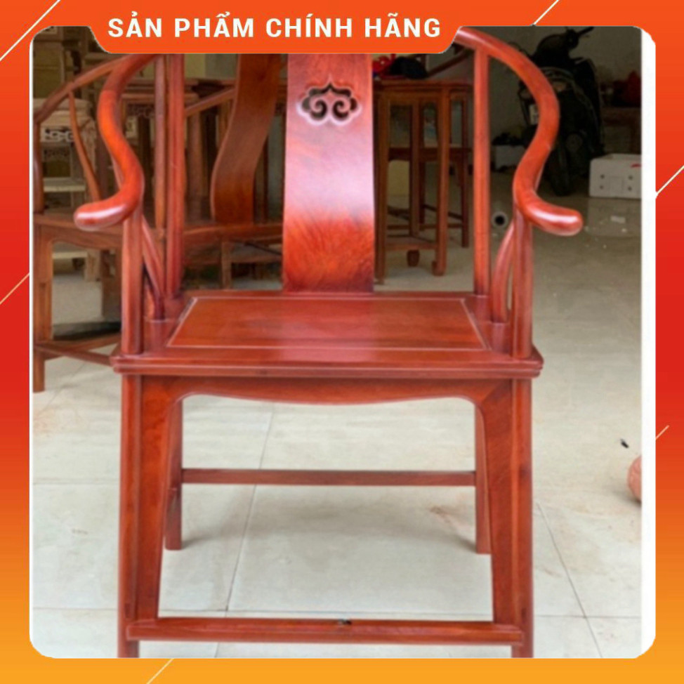 Ghế minh đế, ghế mình trọc, ghế decor  trang trí thư giãn  gỗ hương cao 80cm