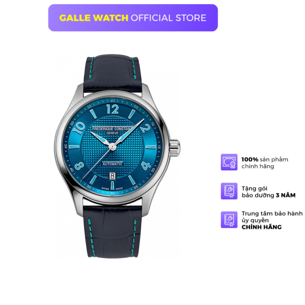 Đồng hồ cơ nam Frederique Constant Runabout Automatic FC-303RMLN5B6 dây da  cổ điển, sang trọng, chí