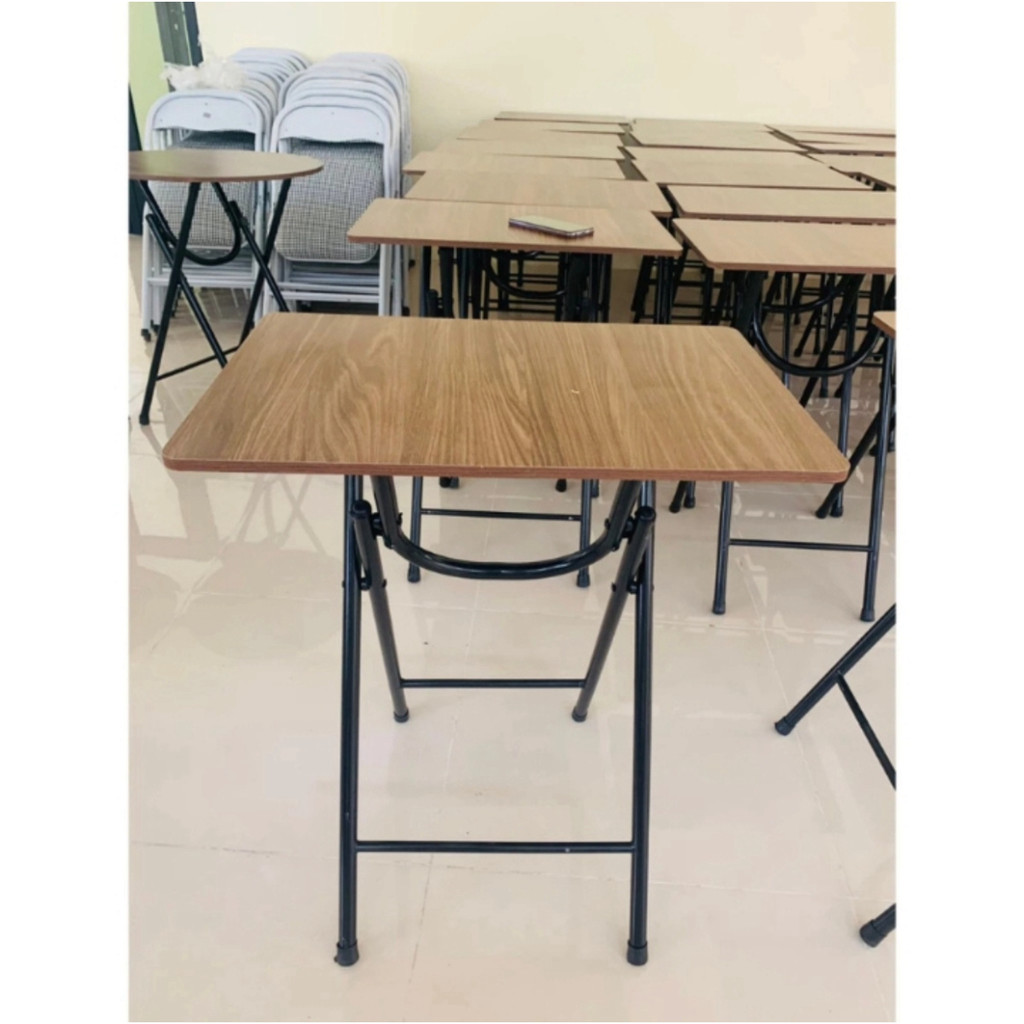 Bàn chữ nhật,bàn học gấp gọn 40x60 chân cao 50cm,70cm phủ sơn tĩnh điện hàng có sẵn