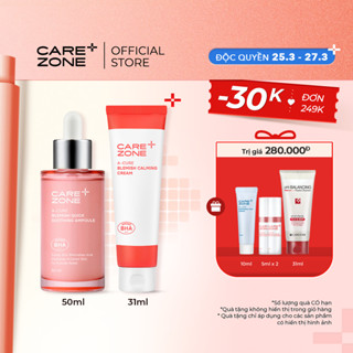 Tinh Chất Phục Hồi từ gốc cho da mụn CAREZONE A-Cure Blemish Quick Soothing Ampoule 50ml