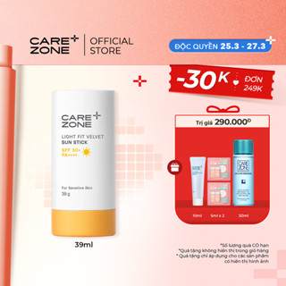 SÁP CHỐNG NẮNG KIỀM DẦU MỊN DA CAREZONE LIGHT FIT VELVET SUNSTICK 39G