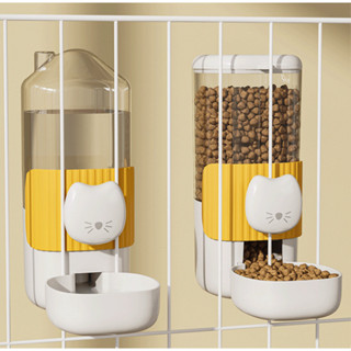 [MẪU MỚI] Bát thức ăn, bình nước uống, khay ăn uống gắn chuồng lồng cho chó mèo