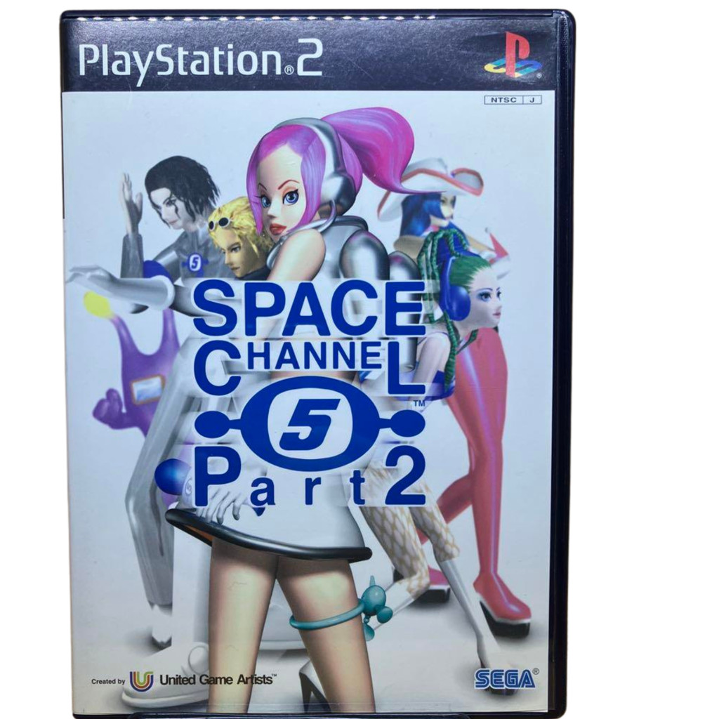 Used Space Channel 5 Part 2 PS2 Playstation Japan