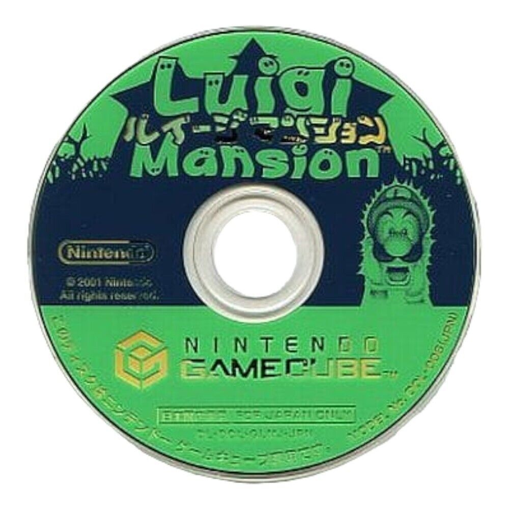 Used [Disc Only No case] Luigi's Mansion GC Nintendo
