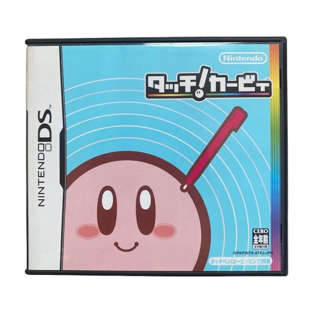 Used Touch Kirby Nintendo DS software Japan import NDS / No touch pen