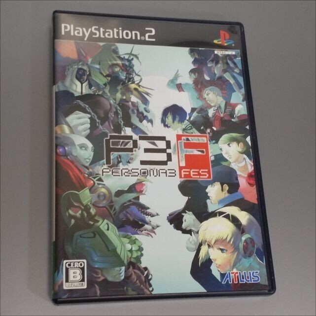 Used Persona 3 FES PS2 Japan PlayStation 2 Japanese