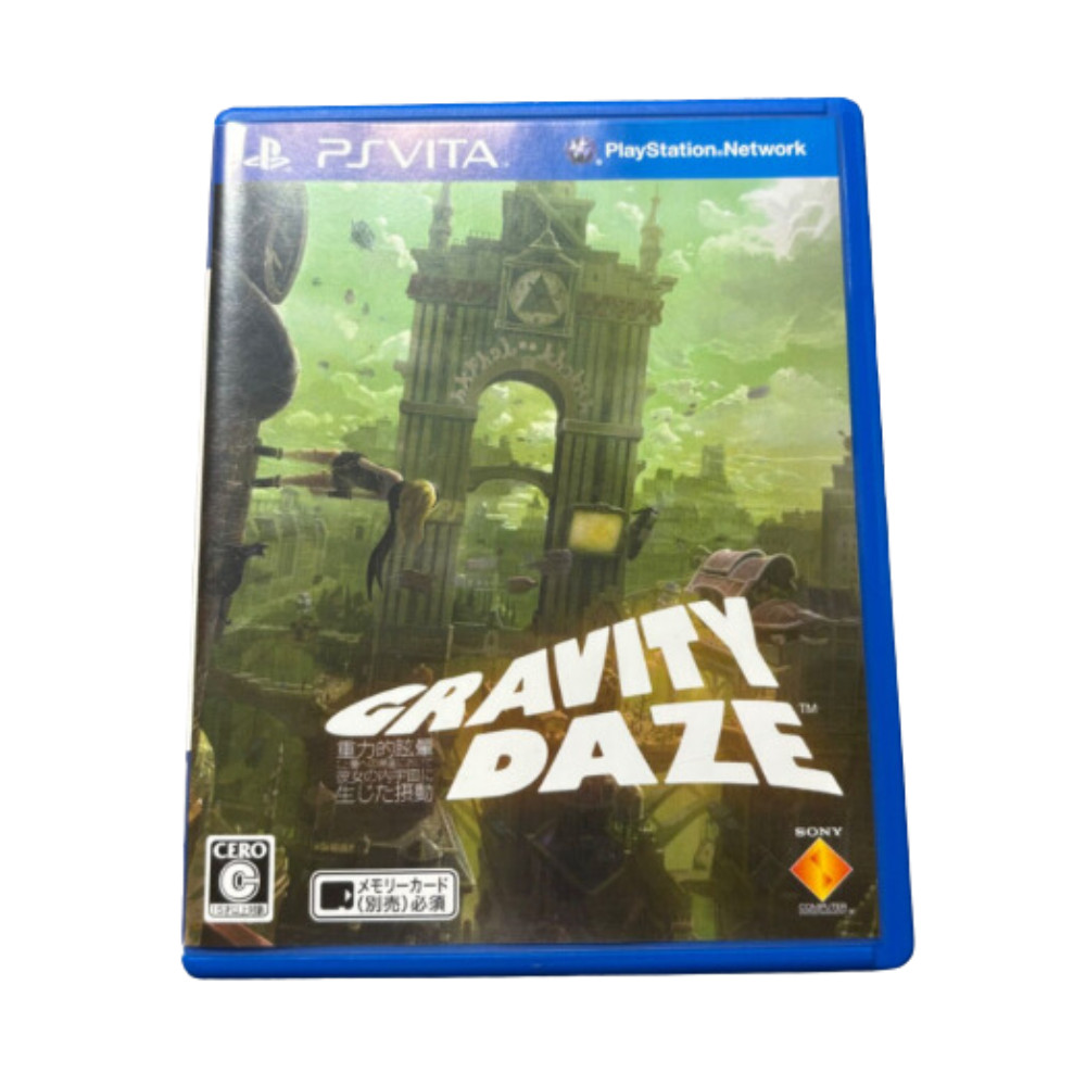 Used PS Vita Gravity Daze PlayStation Vita Japan Video Game