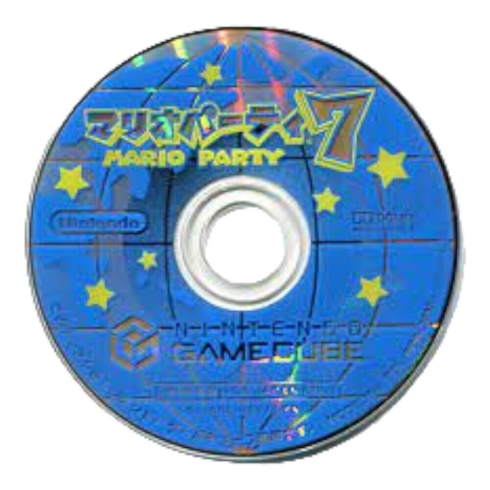 Used [Disc Only No case] Nintendo GameCube Mario Party 7