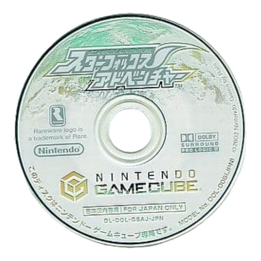 Used [Disc Only No case] STAR FOX ADVENTURES Gamecube Nintendo