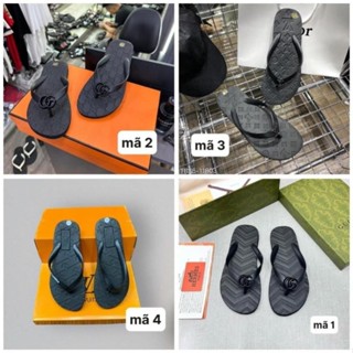 Dép Tông Nam DSQ xỏ ngón chữ ICON Hoạ Tiết cực chất hè 2024 thích hợp đi biển, đi dạo phố, du lịch size 38-43