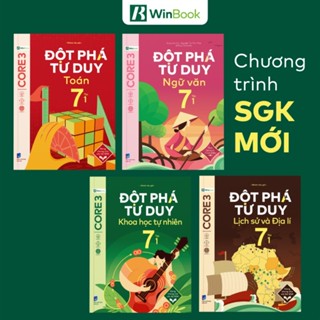Sách – Đột phá tư duy Lớp 7 – Toán, Ngữ văn, Khoa học tự nhiên, Lịch sử và Địa lí (lẻ tùy chọn) - WB