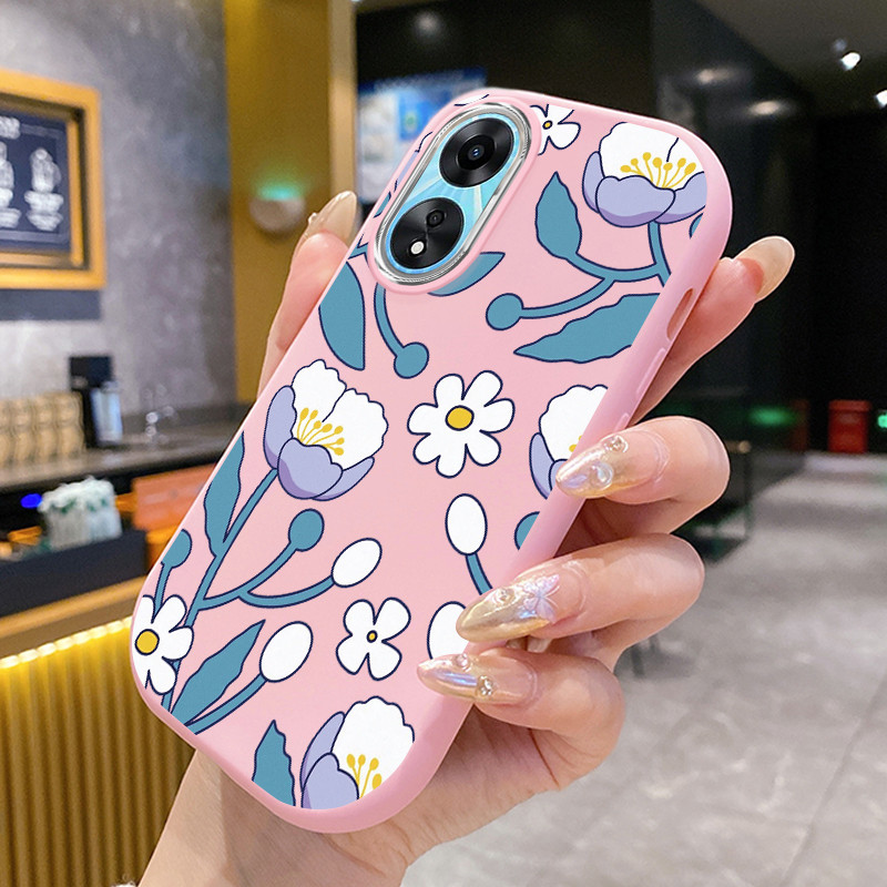 Ốp Lưng OPPO A58 5G A78 5G A58X 5G A1X A2X 5G A78 A79 5G A2 5G Case Hoạt hình Hoa Nhỏ