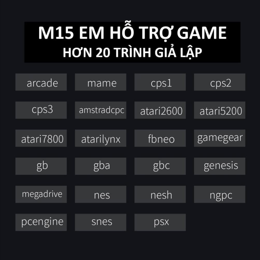 Máy chơi Game Stick M15 4K Pro 64GB - Kho Game Độc Quyền 30000+ Kết Nối Dây HDMI Tặng Kèm 2 Tay Cầm | BigBuy360 - bigbuy360.vn