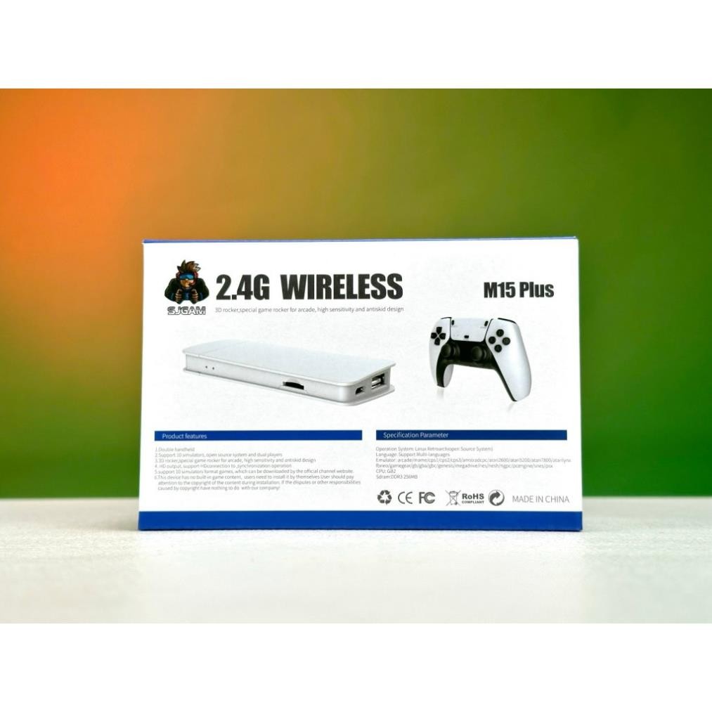 Máy chơi Game Stick M15 4K Pro 64GB - Kho Game Độc Quyền 30000+ Kết Nối Dây HDMI Tặng Kèm 2 Tay Cầm | BigBuy360 - bigbuy360.vn