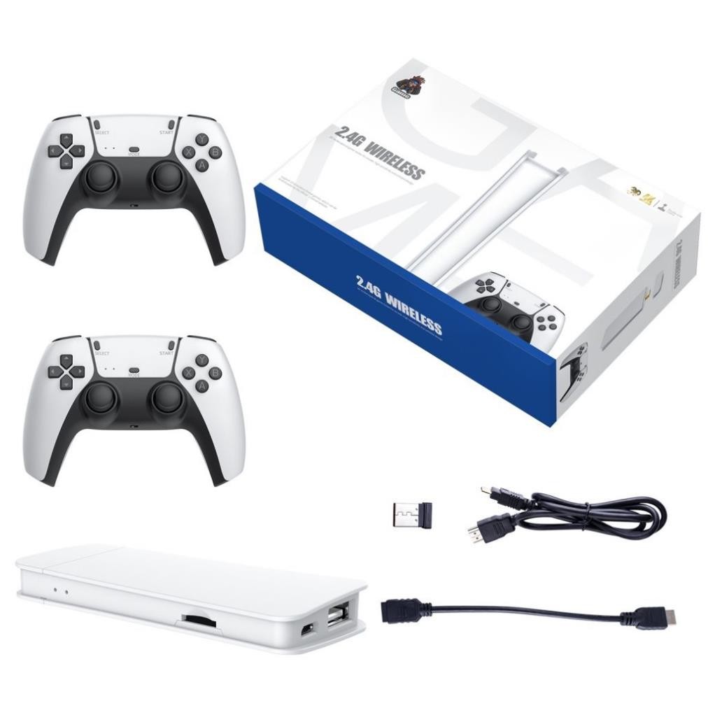 Máy chơi Game Stick M15 4K Pro - Kho Game Độc Quyền 30000+ Kết Nối Dây HDMI