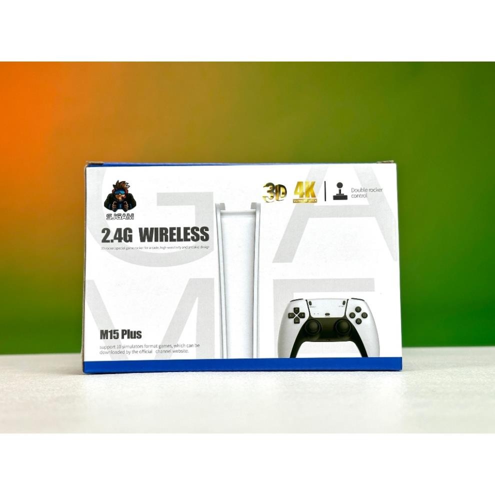 Máy chơi Game Stick M15 4K Pro - Kho Game Độc Quyền 30000+ Kết Nối Dây HDMI