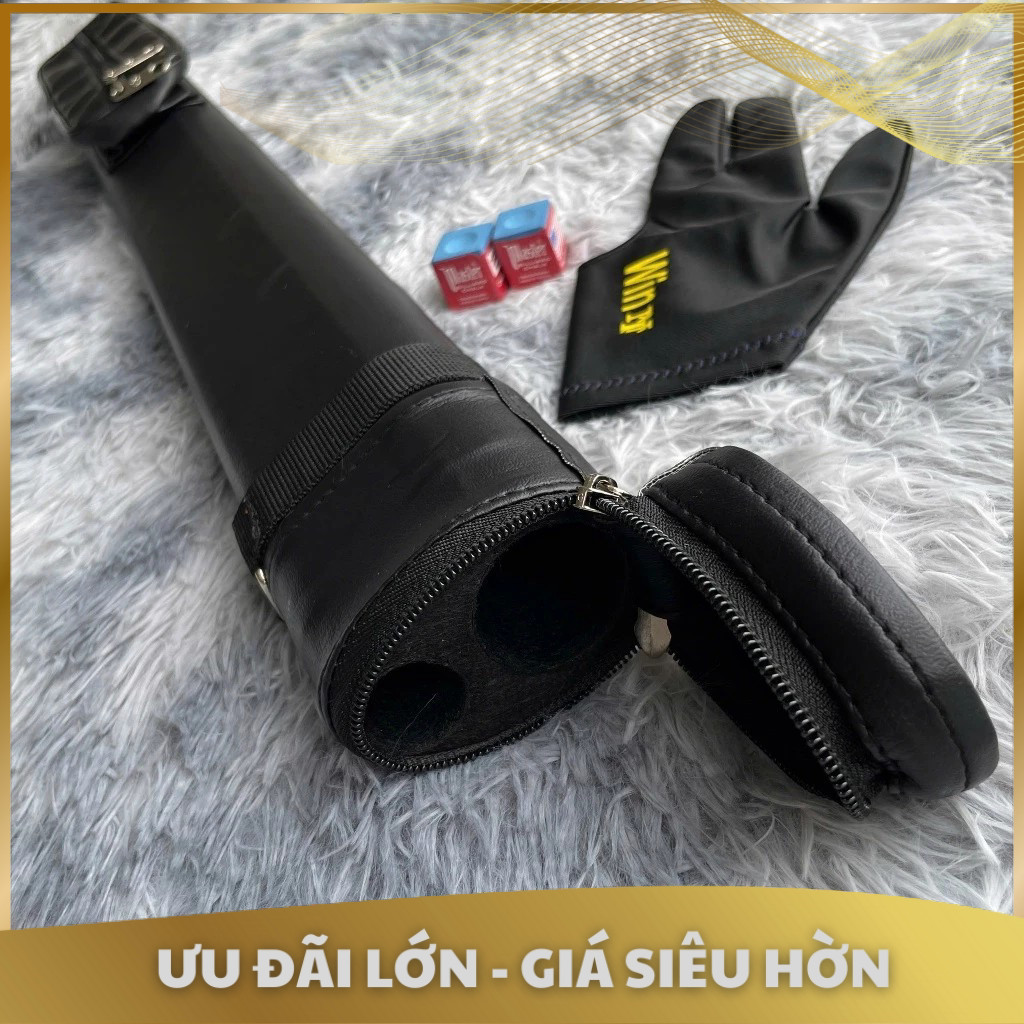 Bao cơ bida 1x1 - Bao đựng cơ bida chất liệu da cao cấp - Phụ kiện bida giá gốc