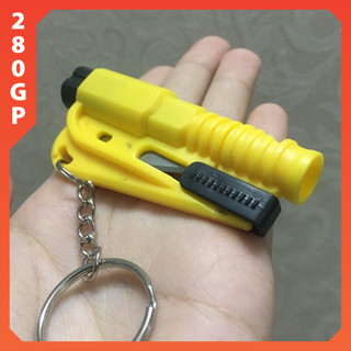 Móc khóa Búa Phá Kính MINI Thoát Hiểm Cho Xe ÔTÔ