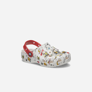 Giày Clog Trẻ Em Crocs Peanuts Classic - Trắng  - 208630-94S