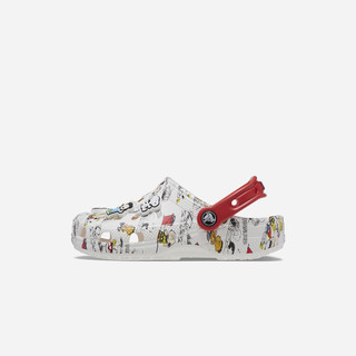 Giày Clog Trẻ Em Crocs Peanuts Classic - Trắng  - 208630-94S