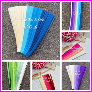  Giấy gấp sao 540 tờ Ngôi Sao Nhiều Màu Trang Trí DIY bó hoa sao giấy S0189 