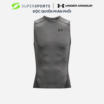 Áo Ba Lỗ Nam Under Armour Heatgear® Armour - Xám - 1361522-090