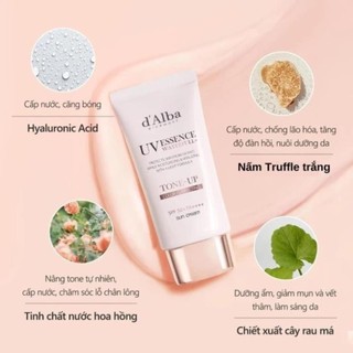   Chính Hãng  Kem chống nắng D'alba nâng tông da Waterfull Tone-up Sun Cream SPF 50+++50ml++ Hàn Quốc 