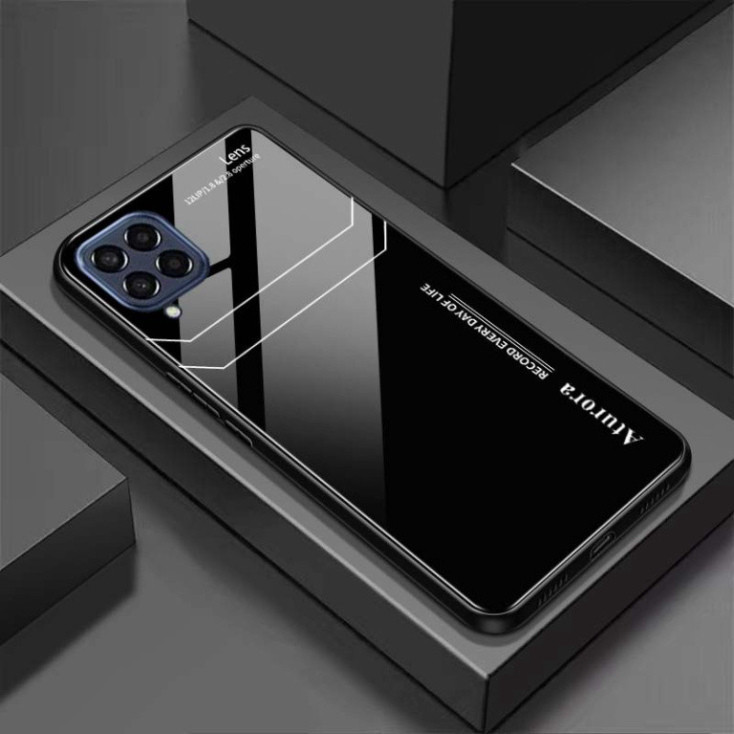 Ốp Lưng SAMSUNG M33 5G, M53 5G Mặt Lưng Kính Cường Lực Sáng Bóng