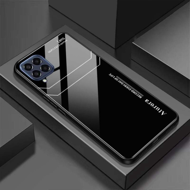 Ốp Lưng SAMSUNG M33 5G, M53 5G Mặt Lưng Kính Cường Lực Sáng Bóng