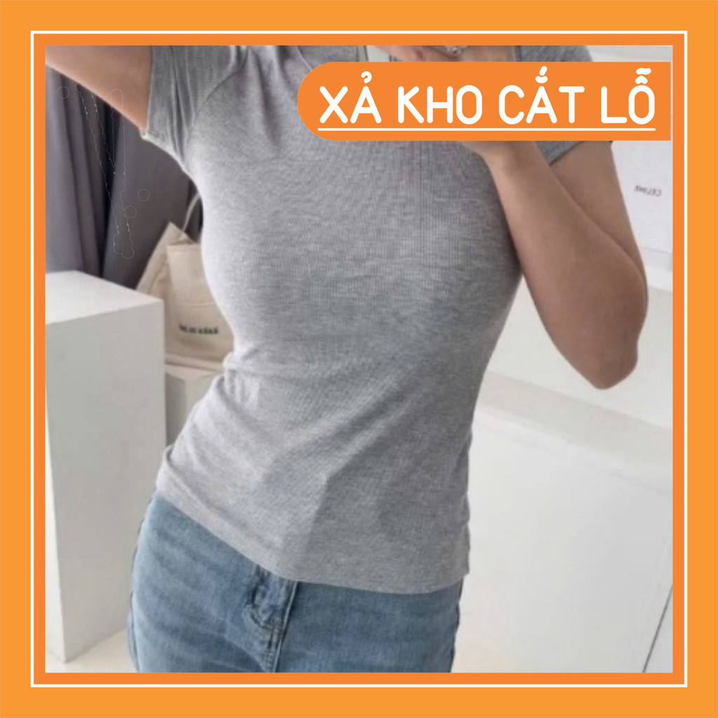 ÁO THUN BABY TEE TRƠN , BASIC TEE FORM ÔM, BABY TEE BODY | BigBuy360 - bigbuy360.vn