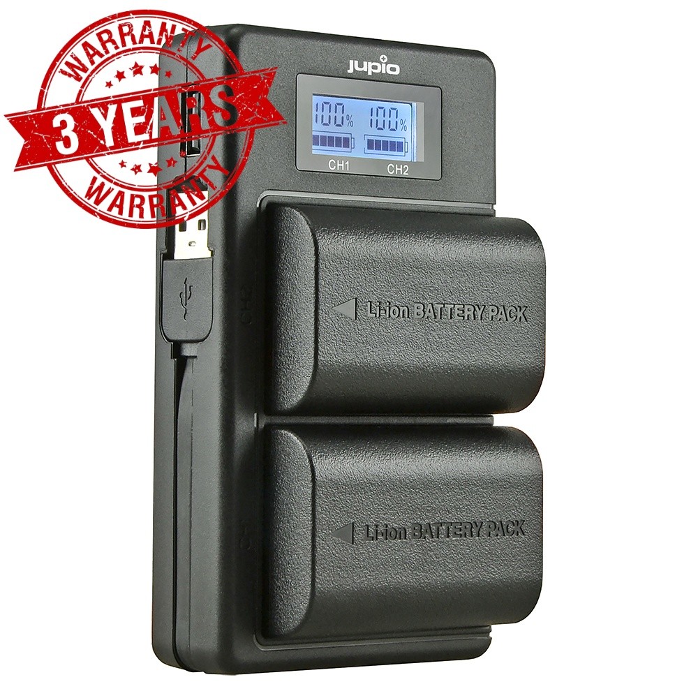 Sạc đôi pin máy ảnh Canon LP-E6 / LP-E6N / LP-E6NH