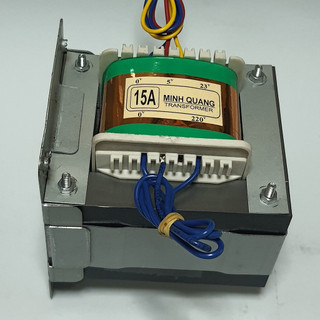 Biến Áp Cách Ly 200W 35V đối xứng, Điện vào 220V AC, Ra (35V 0V 35V)AC, Đồng 100%, Công Suất  200W