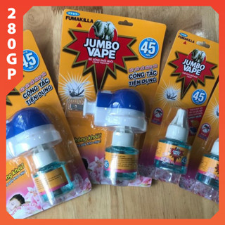 Máy xông Tinh dầu đuổi muỗi  Jumbo Vape công nghệ Nhật Bản
