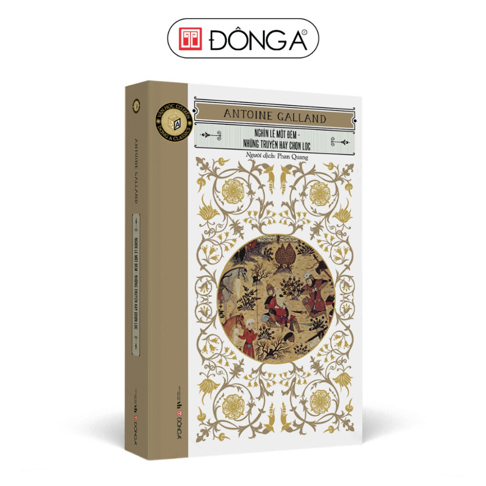 Sách - Nghìn lẻ một đêm - Những truyện hay chọn lọc (Bìa mềm, khổ 13.5 x 20.5 cm) - Đông A  - DAB