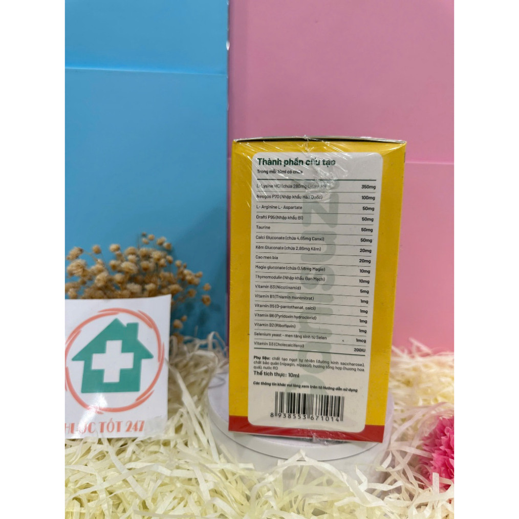 Siro Ăn Ngon Hihihaha Huyền Phi Giúp Bé Hết Biếng Ăn,Hết Táo Bón,Tăng Cân,Tăng Đề Kháng - Hihihaha Siro [Hộp 30 Gói]