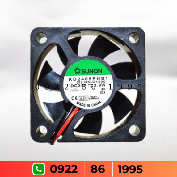 Quạt làm mát Sunon Kd2405phs2 - Kd2405phb1 DC24V 1.8W   50x50x15   new