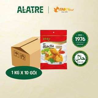 Thùng bột chiên xù Takoky 1kg  x 10 gói