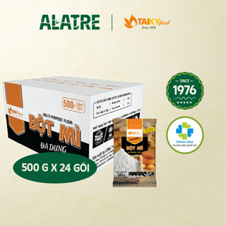 Thùng bột mì đa dụng Tài Ký 500g x 24 gói
