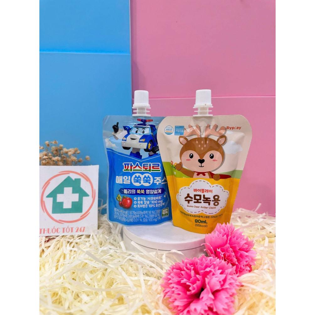 Nước gạc nhung hươu, nước uống dinh dưỡng nâng cao hệ thống miễn dịch Byplay Sumo Deer Antler Liquid