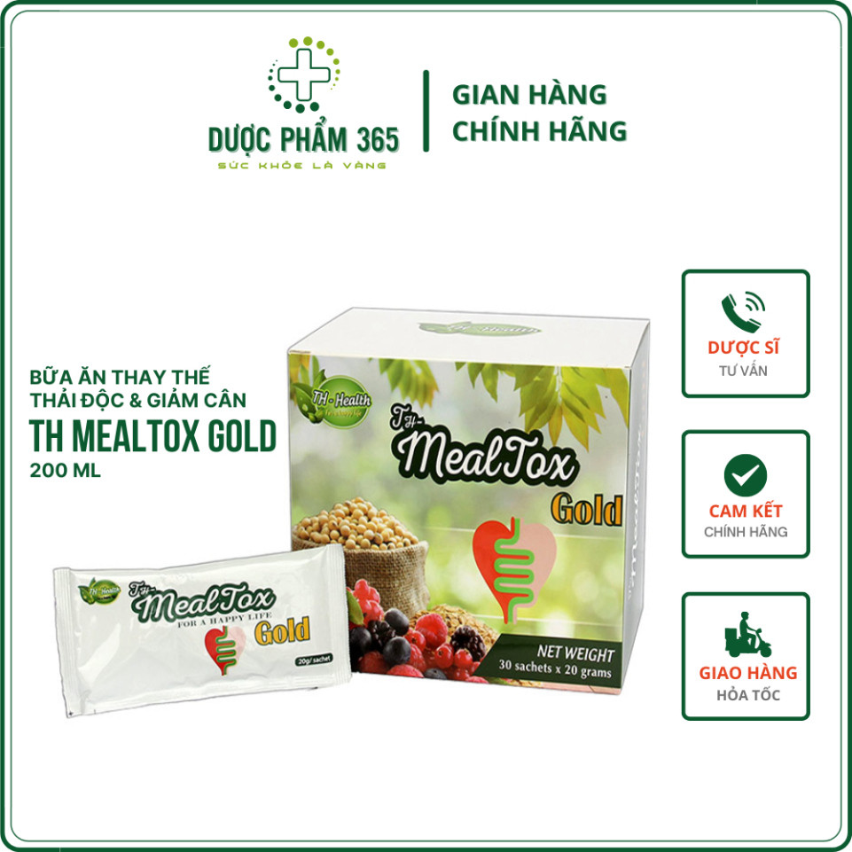 TH Mealtox Gold - Hỗ trợ thải độc, giảm cân