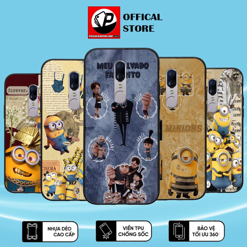 Ốp Lưng Oppo F11 , F11 Pro, Ốp Điện Thoại In Hình Minion  - Chính Hãng Floveme, TPU Cao Cấp