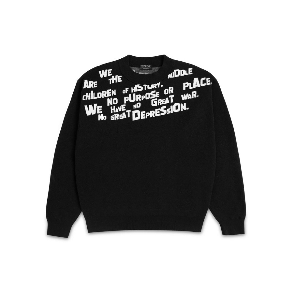 Áo Sweater Thêu Chữ GODMOTHER 34