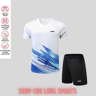 (Mẫu Mới) Quần Áo Cầu Lông Lining Chuyên Nghiệp Sử Dụng Trong Thi Đấu Cầu Lông M3S50