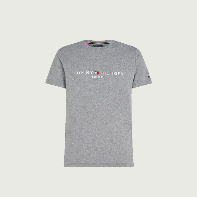 TOMMY HILFIGER - Áo Thun Nam Tay Ngắn Im Core Tommy Logo Tee MW0MW16171P91