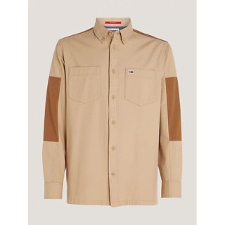 TOMMY HILFIGER - Áo Sơ Mi Nam Tay Dài Tjm Rlx Tonal Canvas Shirt DM0DM17275AB0